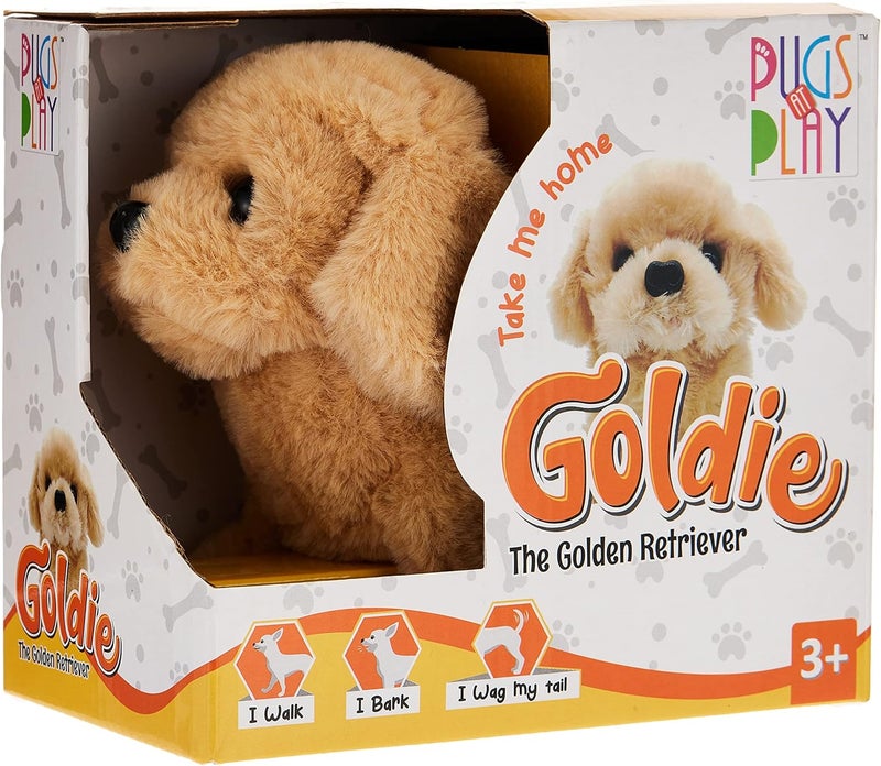 Pugs At Play GOLDIE WALKING DOG, FURRY FRIENDS, STPAP05 - Image 2